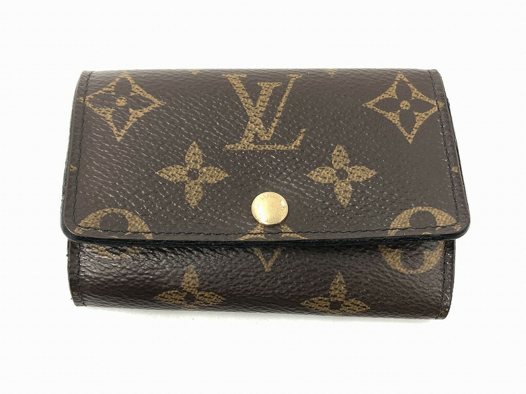 【全品ポイント10倍！要エントリー】【期間限定セール】ルイヴィトン LOUIS VUITTON モノグラム ミュティクレ6キーケース ブラウン M62630 【中古】