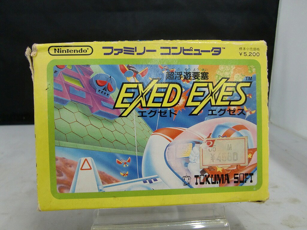 【11/20(木)20時〜全品ポイント10倍!要エントリー!】徳間書店インターメディア 徳間書店 ファミコンソフト 超浮遊要塞エグゼドエグゼス GTS-EE 【中古】