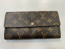 【期間限定セール】ルイヴィトン LOUIS VUITTON ポルトフォイユ・サラ 長財布 旧モデル モノグラム M61734 【中古】