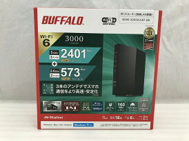 【未使用】 バッファロー BUFFALO Wi-Fiルーター ブラック WSR-3000AX4P-BK