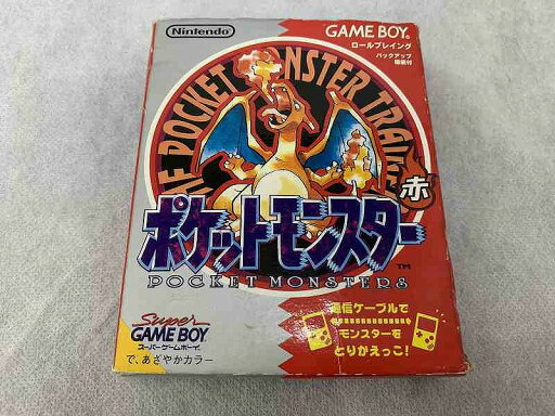ニンテンドー Nintendo GBソフト ポケットモンスター 赤 DMG-APAJ-JPN 【中古】 ニンテンドー Nintendo GBソフト ポケットモンスター 赤 DMG-APAJ-JPN 【中古】