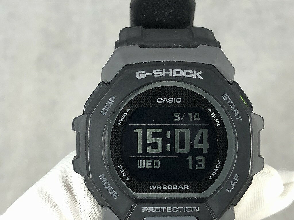 【期間限定セール】カシオ CASIO G-SQUAD ブラック GBD-300-1JF 【中古】