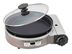 【未使用】 イワタニ Iwatani カセットフー ビストロの達人III 焼肉プレート付き パールブラウン CB-BST-3