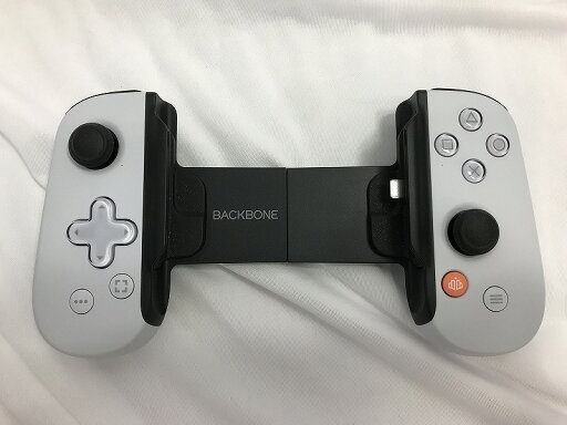 バックボーン backbone iPhone対応プレイステーション用モバイルゲームコントローラー BB-02-P-WS 【中古】 バックボーン backbone iPhone対応プレイステーション用モバイルゲームコントローラー BB-02-P-WS 【中古】