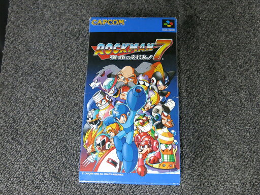 カプコン CAPCOM SFCソフト ロックマン7 ※ソフト変色有り 【中古】 カプコン CAPCOM SFCソフト ロックマン7 ※ソフト変色有り 【中古】