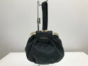 フルラ FURLA 程よいきちんと感で魅せる!上品でエレガントなお洒落の魅力 ミニ がま口ポーチ 小さい コンパクト バッグ鞄 【中古】