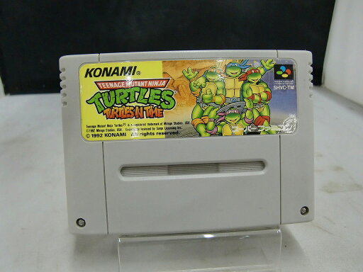 【6/22(日)20時〜全品ポイント10倍!要エントリー!】コナミ KONAMI スーパーファミコンソフト タートルズインタイム SHVC-TM 【中古】 【6/22(日)20時〜全品ポイント10倍!要エントリー!】コナミ KONAMI スーパーファミコンソフト タートルズインタイム SHVC-TM 【中古】