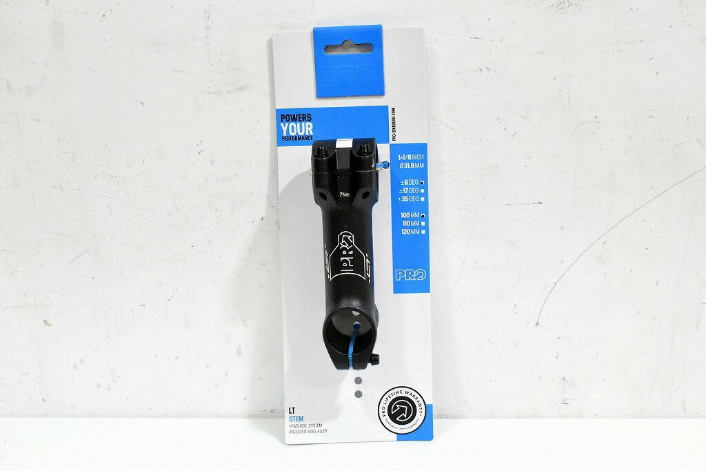 シマノプロ SHIMANO PRO アルミ ステム 100mm/ +/-6（ PRSS0332） LT 【カウマン鎌倉】 【中古】