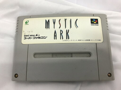 エニックス ENIX スーパーファミコン用ソフト MYSTIC ARK SHVC-AEAJ-JPN 【中古】 エニックス ENIX スーパーファミコン用ソフト MYSTIC ARK SHVC-AEAJ-JPN 【中古】