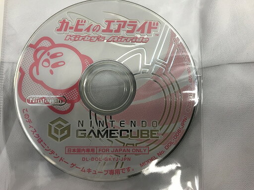 ハルケンキュウジョ HAL研究所 ゲームキューブ用ソフト カービィのエアライド DL-DOL-GKYJ-JPN 【中古】 ハルケンキュウジョ HAL研究所 ゲームキューブ用ソフト カービィのエアライド DL-DOL-GKYJ-JPN 【中古】
