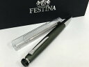 フェスティナ FESTINA 圧倒的存在感で魅せる!想いを字で伝える美しさ ツイスト回転式ボールペン 繰り出しタイプ 手紙 仕事 会社 【中古】