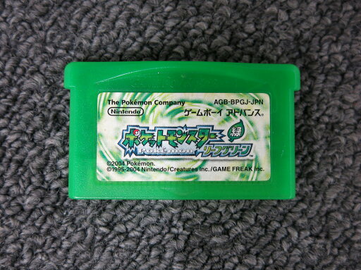 ニンテンドー Nintendo GBAソフト ポケットモンスター リーフグリーン ソフトのみ 【中古】 ニンテンドー Nintendo GBAソフト ポケットモンスター リーフグリーン ソフトのみ 【中古】