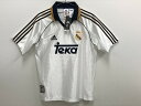 アディダス adidas タグ付き レアル・マドリード 99/00 ホームユニフォーム 半袖M ウェア ジャージー 白 サッカーの魅力 JJ3801 【中古】