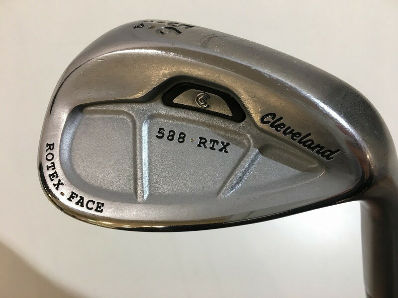 【全品ポイント10倍!要エントリー】【期間限定セール】クリーブランド Cleveland 【並品】右用ウェッジ ロフト角56 588 RTX CB 【中古】