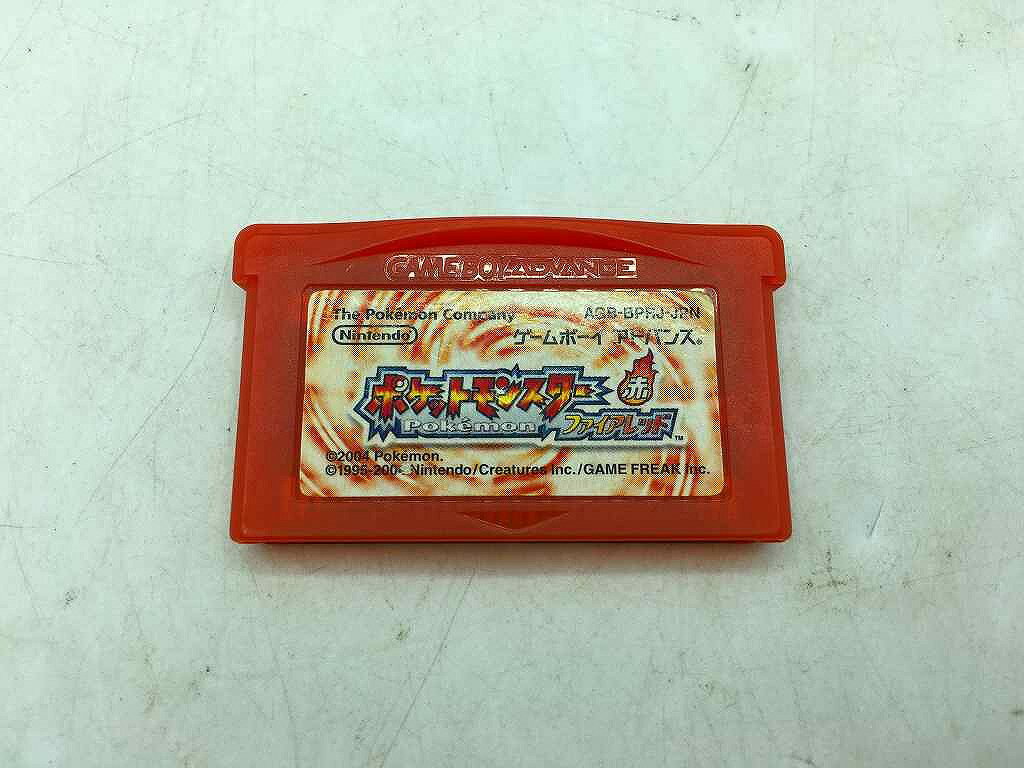 ニンテンドー Nintendo ゲームボーイアドバンスソフト ポケットモンスター ファイアレッド 【中古】