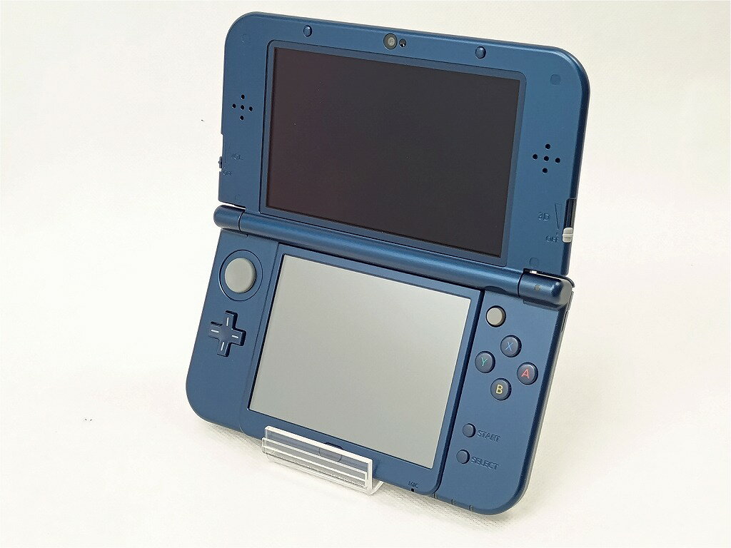 【8/4(月)20時〜全品ポイント10倍!要エントリー!】ニンテンドー Nintendo New 3DS LL メタリックブルー RED-001 【中古】