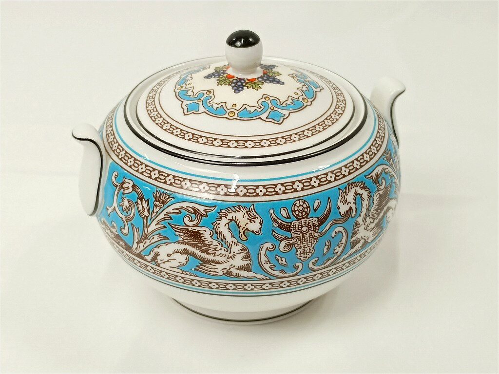6/22()20ʥݥ10ܡץȥ꡼ۥåå WEDGWOOD FLORENTINE TURQOISE Sug...