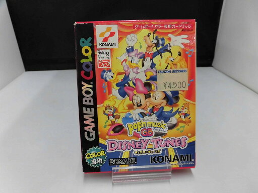 コナミ KONAMI GBソフト ポップンミュージックGB ディズニーチューンズ CGB-P-BPDJ(JPN) 【中古】 コナミ KONAMI GBソフト ポップンミュージックGB ディズニーチューンズ CGB-P-BPDJ(JPN) 【中古】