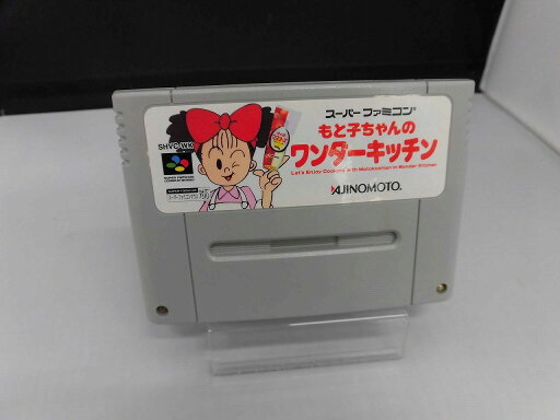 AJINOMOTO AJINOMOTO スーパーファミコンソフト もと子ちゃんのワンダーキッチン SHVC-WK 【中古】 AJINOMOTO AJINOMOTO スーパーファミコンソフト もと子ちゃんのワンダーキッチン SHVC-WK 【中古】