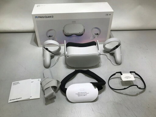 メタ Meta VRヘッドセット META QUEST2 【中古】 メタ Meta VRヘッドセット META QUEST2 【中古】