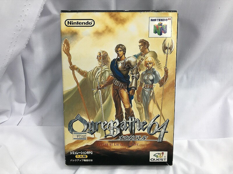 クエスト QUEST NINTENDO64 オウガバトル64 NUS-NOBJ-JPN 【中古】