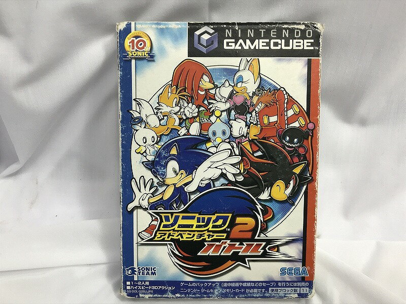 【全品ポイント10倍!要エントリー】【期間限定セール】セガ SEGA ゲームキューブ用ソフト ソニックアドベンチャー2 バトル DL-DOL-GSBJ-JPN ...