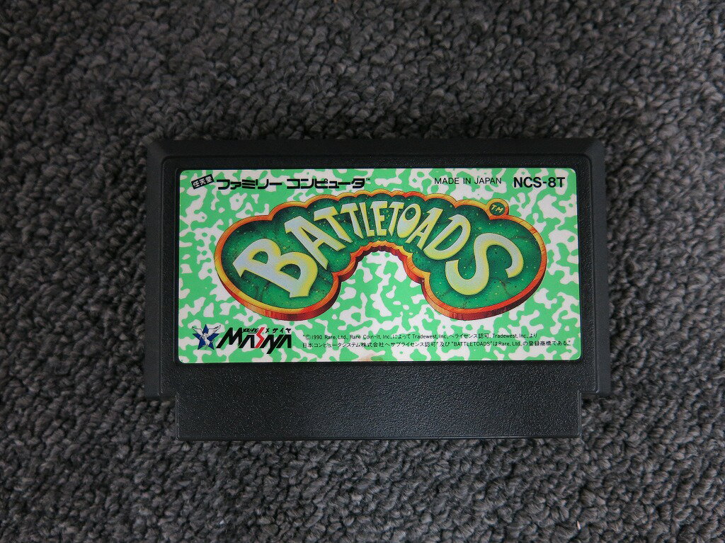メサイヤ MASIYA FCソフト バトルトード ソフトのみ 【中古】