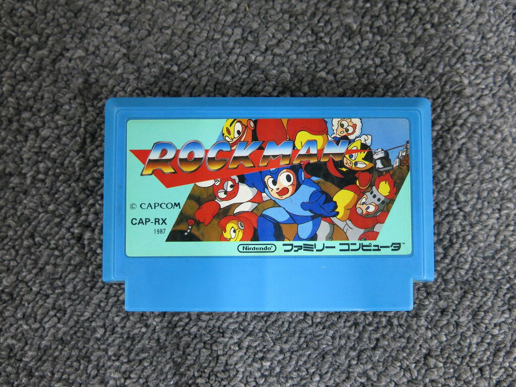 カプコン CAPCOM FCソフト ロックマン ソフトのみ 【中古】