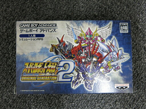 バンプレスト BANPRESTO GBAソフト スーパーロボット大戦2 オリジナルジェネレーション 【中古】 バンプレスト BANPRESTO GBAソフト スーパーロボット大戦2 オリジナルジェネレーション 【中古】