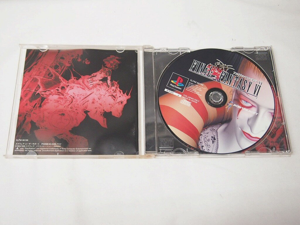 【ポイント10倍！要エントリー！】【期間限定セール】【送料無料】 スクウェアソフト SQUARESOFT PSソフト FINAL FANTASY VI 【中古】