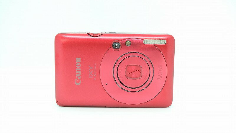 キヤノン Canon コンパクトデジタルカメラ レッド IXY DIGITAL 210 IS 【中古】