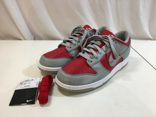 ナイキ NIKE 【新品同様】【未使用】DUNK LOW Varsity Red and Silver FQ6965-600 【中古】 ナイキ NIKE 【新品同様】【未使用】DUNK LOW Varsity Red and Silver FQ6965-600 【中古】