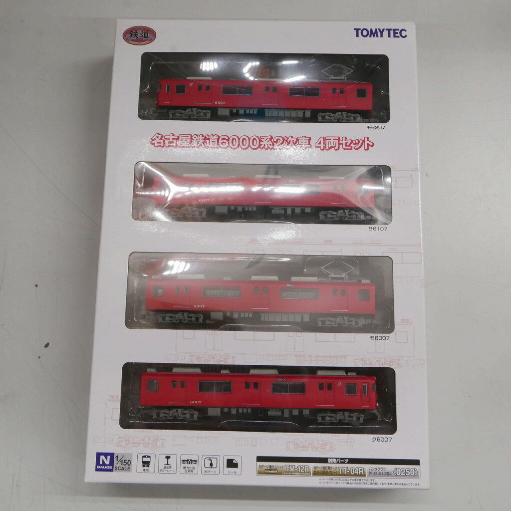 tomytec nゲージ 名古屋鉄道6000系 2次車4両セット 楽天市場】名古屋鉄道6000系 2次車 4両セットの通販