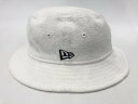 ユナイテッドアローズ UNITED ARROWS NEW ERA ニューエラコラボ レディースバケットハット 帽子 パイル生地 白 【中古】