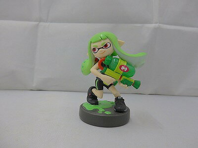 【全品ポイント10倍!要エントリー】【期間限定セール】ニンテンドー Nintendo amiibo ガール ライムグリーン NVL-001 【中古】