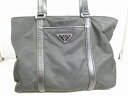 プラダ PRADA ナイロントート 黒 【中古】