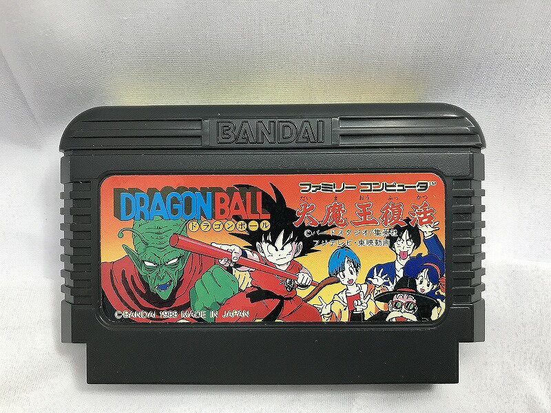 バンダイ BANDAI ファミリーコンピュータ用ソフト DRAGON BALL 大魔王復活 【中古】