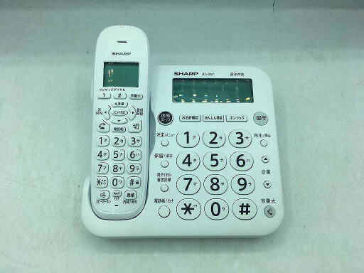 シャープ SHARP 電話機 JD-G57CL 【中古】 シャープ SHARP 電話機 JD-G57CL 【中古】