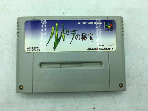 スクウェアソフト SQUARESOFT スーパーファミコンソフト ルドラの秘宝 【中古】 スクウェアソフト SQUARESOFT スーパーファミコンソフト ルドラの秘宝 【中古】