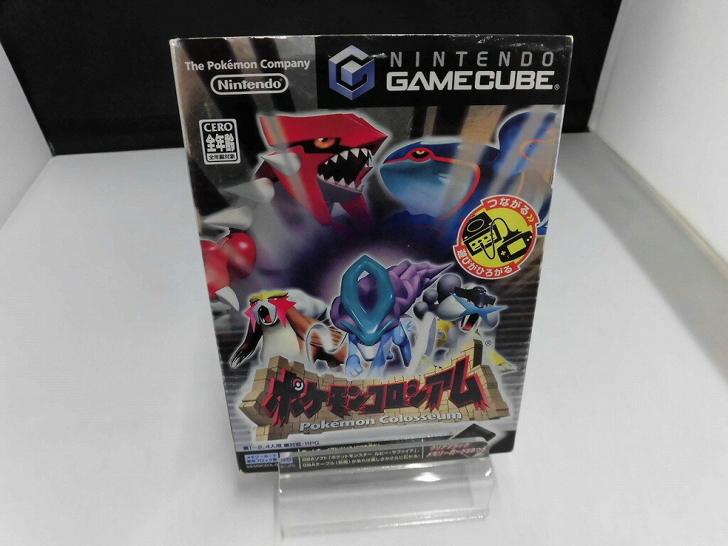 ニンテンドー Nintendo NGCソフト ポケモンコロシアム メモリーカード欠品 DOL-R-GC6J(JPN) 【中古】