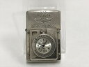 ジッポー ZIPPO 非喫煙者だってハマったら抜け出せない!ジッポの魅力 U.S.TRADITIONAL 時計付き No.0925 火花確認済 【中古】