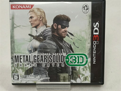 【7/19(土)20時〜全品ポイント10倍!要エントリー!】コナミ KONAMI DS METAL GEAR SOLID 3D SNAKE EATER 【中古】 【7/19(土)20時〜全品ポイント10倍!要エントリー!】コナミ KONAMI DS METAL GEAR SOLID 3D SNAKE EATER 【中古】