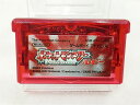 ニンテンドー Nintendo GBA ポケットモンスター ルビー 【中古】