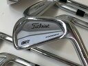 【7/19(土)20時~全品ポイント10倍!要エントリー!】タイトリスト Titleist 【並品】右用アイアンセット6本 FLEX:S CB718 【中古】