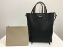 ラコステ LACOSTE 程よいきちんと感で魅せる!上品でエレガントなお洒落の魅力 B5可 2WAYハンドバッグ ショルダー 斜め掛け 【中古】