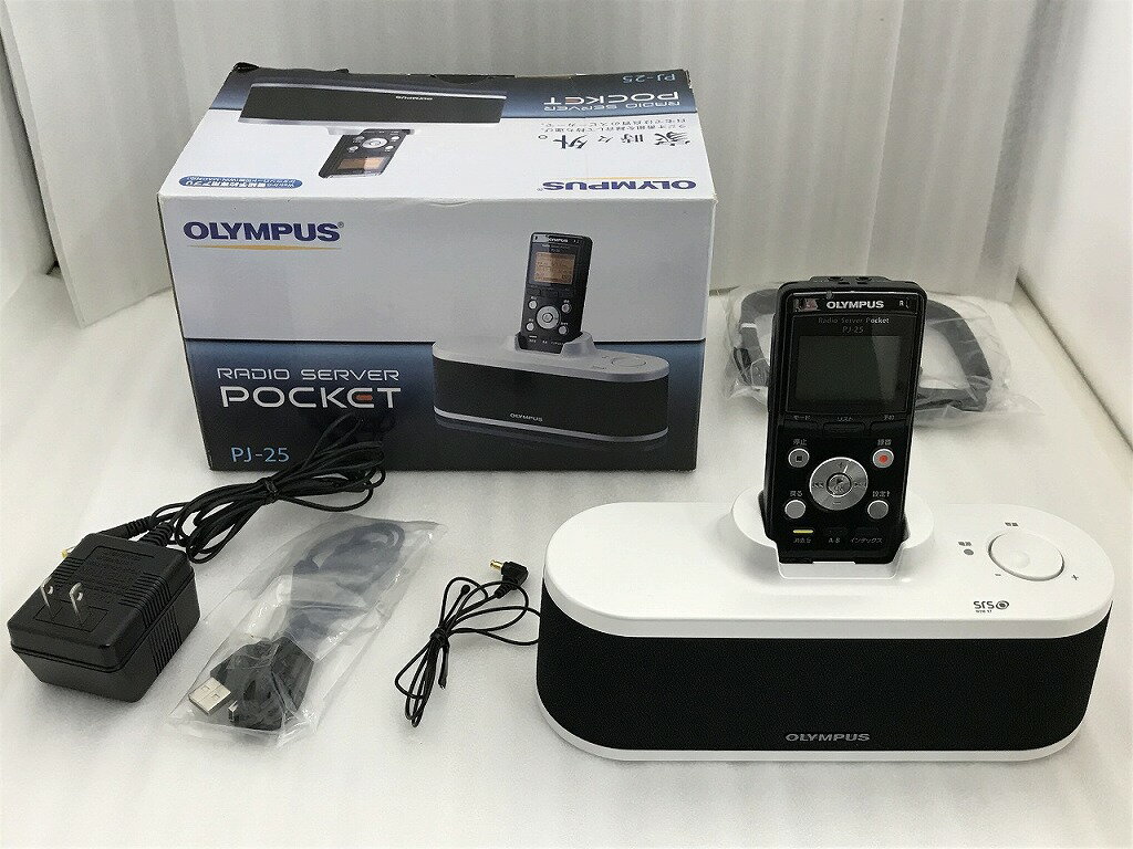 【7/19(土)20時〜全品ポイント10倍!要エントリー!】オリンパス OLYMPUS ラジオサーバーポケット PJ-25 【中古】