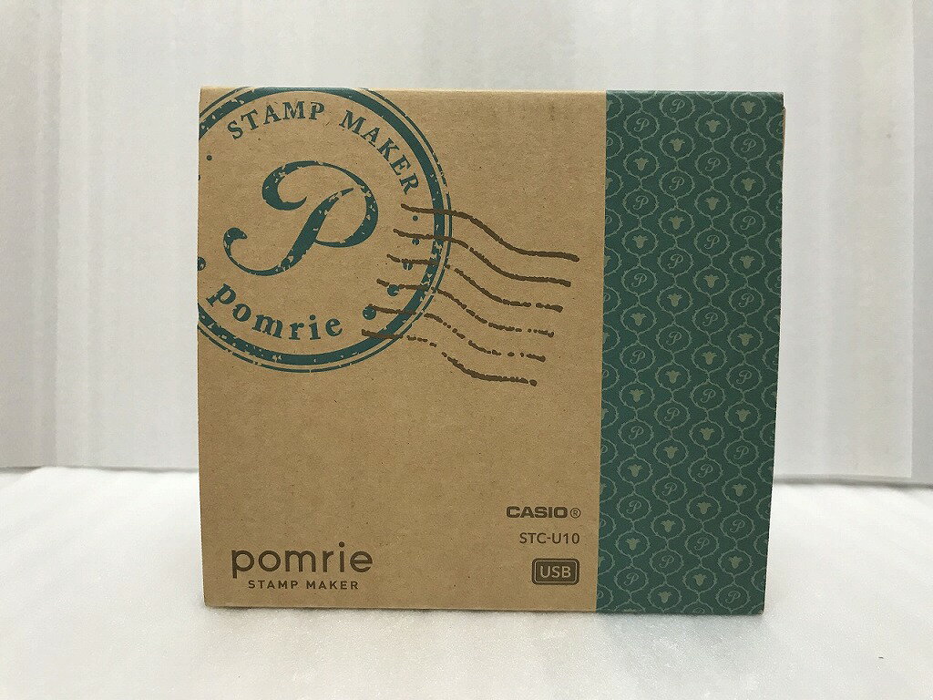 【未使用】 カシオ CASIO スタンプメーカー pomrie ポムリエ STC-U10