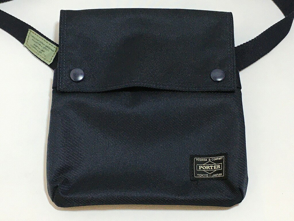 【全品ポイント10倍！要エントリー】【期間限定セール】ポーター PORTER ショルダーバッグ ユニット ネイビー 784-05465 【中古】