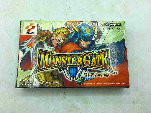 【ポイント10倍!要エントリー!】コナミ KONAMI ゲームボーイアドバンスソフト モンスターゲート 【中古】 【ポイント10倍!要エントリー!】コナミ KONAMI ゲームボーイアドバンスソフト モンスターゲート 【中古】