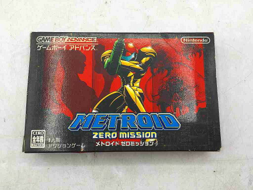 ニンテンドウ 任天堂 ゲームボーイアドバンスソフト メトロイド ゼロミッション 【中古】 ニンテンドウ 任天堂 ゲームボーイアドバンスソフト メトロイド ゼロミッション 【中古】